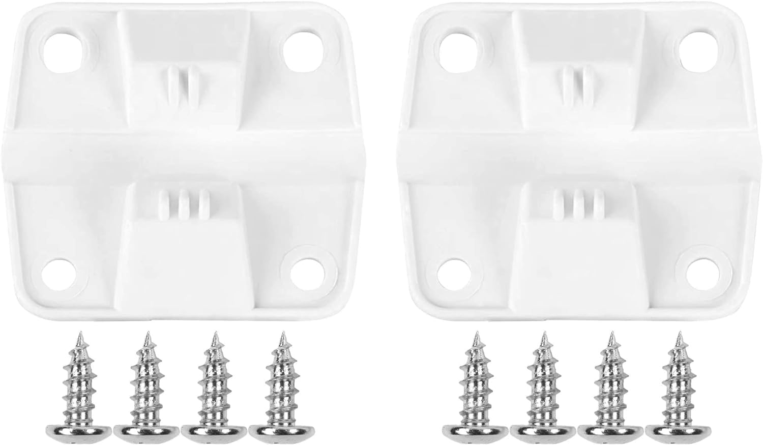Coleman Cooler Replacement Plastic Hinges and Screws Set for Coolers, Compatible with Coleman Coolers, Set of 2 - Durabl