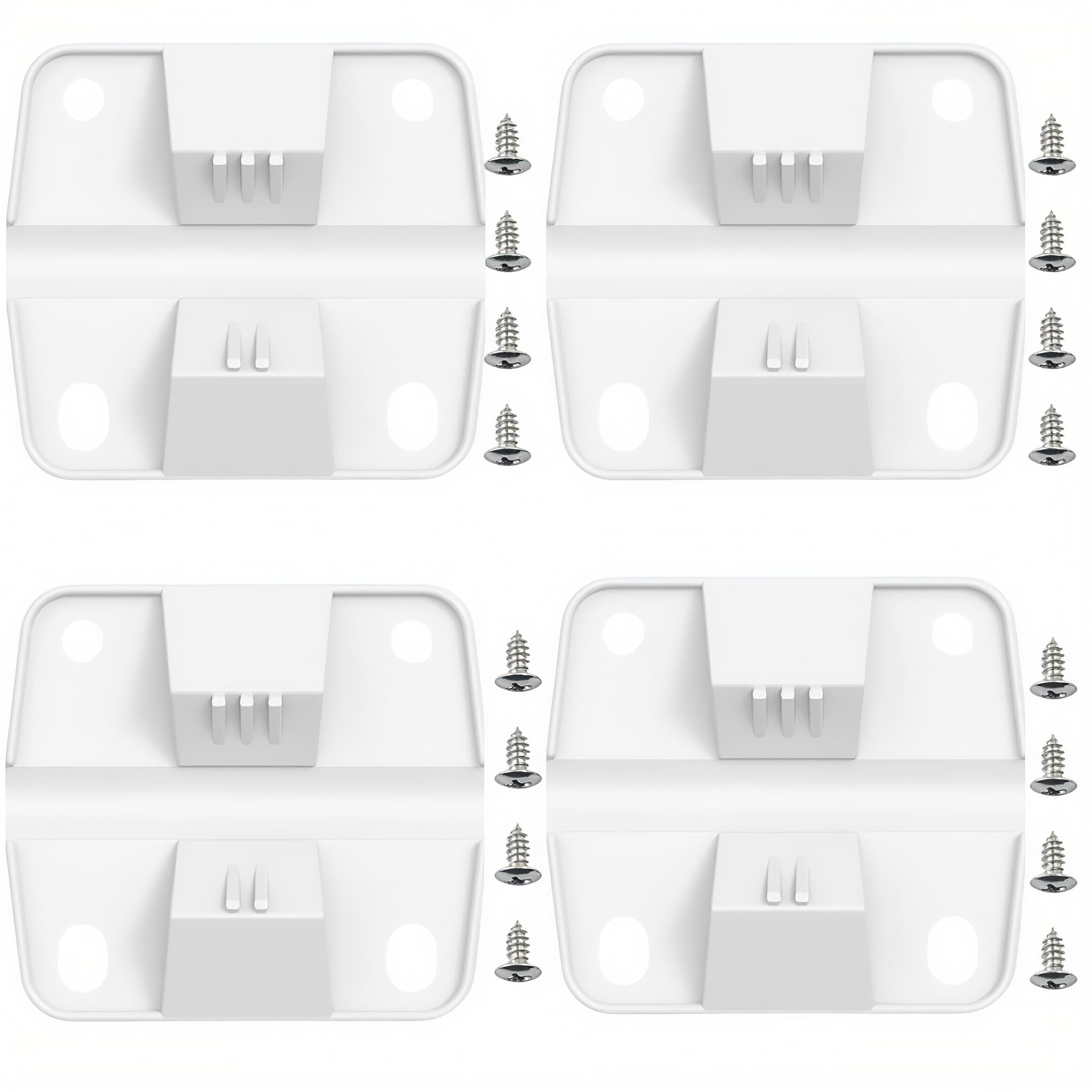 Coleman 4 Pack Cooler Hinges Replacement for Ice Chest Threaded Compatible Camping Coolers Accessories Kit