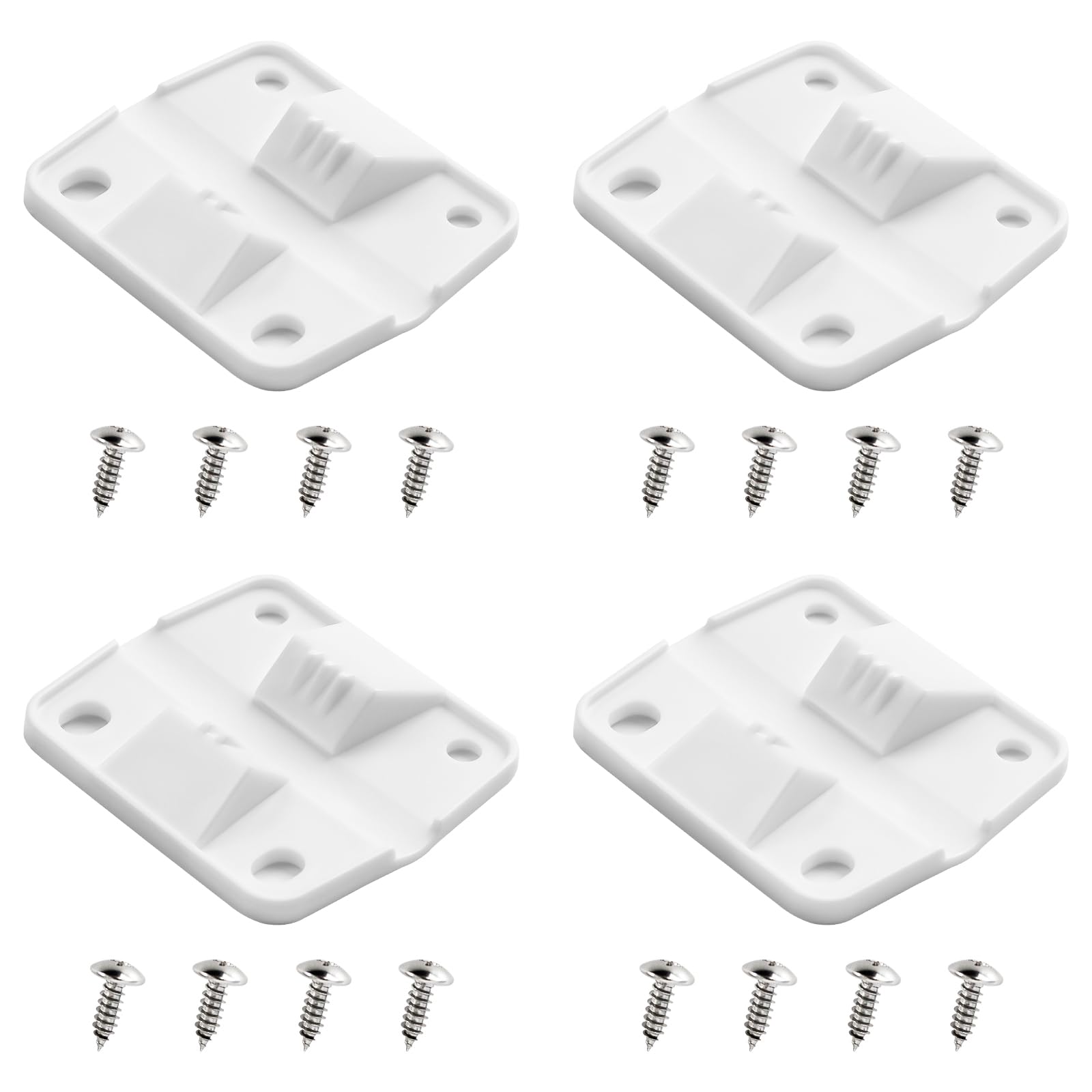 Coleman Cooler Hinges Replacement Kit for Camping Accessories - 4 Pack
