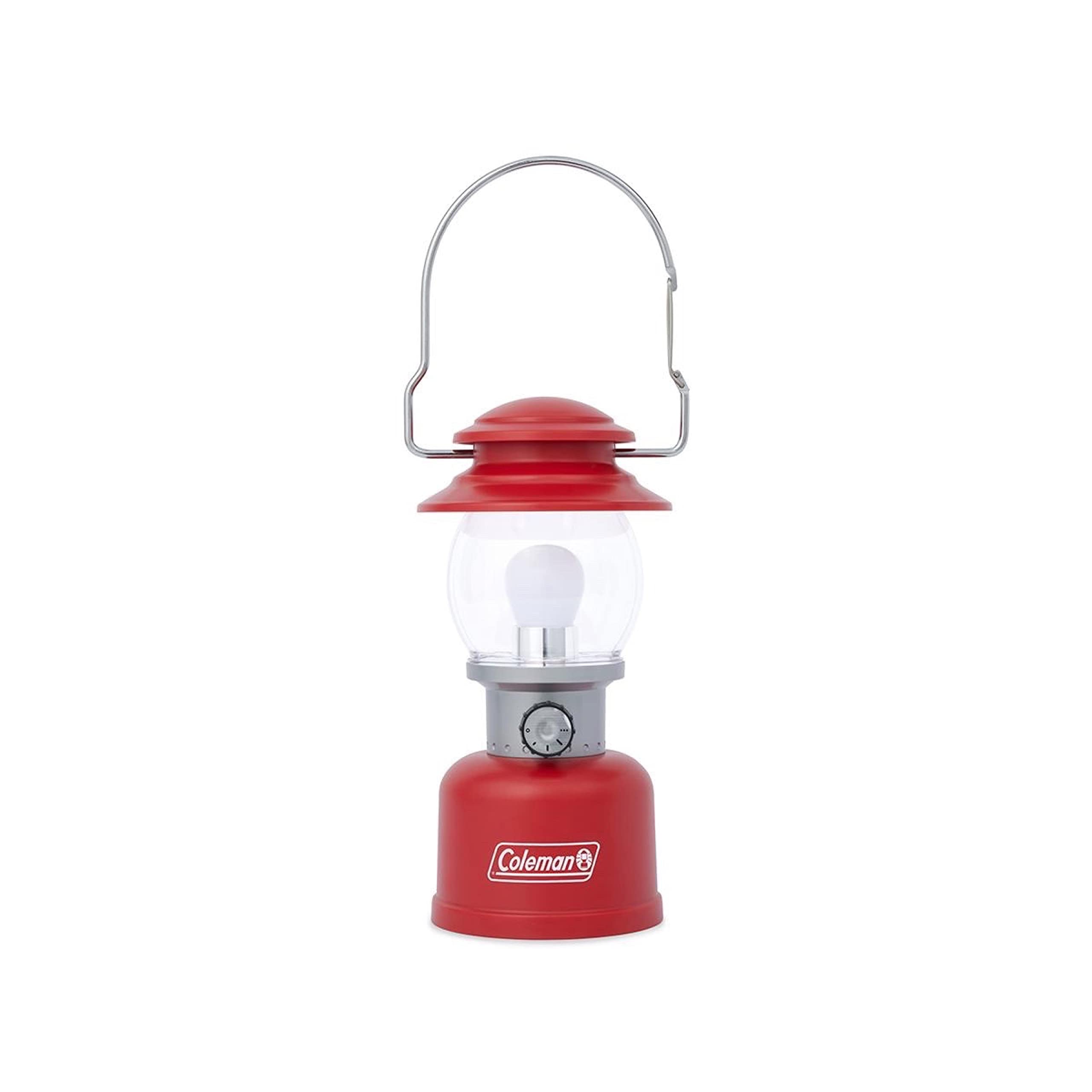 Coleman Classic 500 Lumens LED Lantern - Durable & Water-Resistant for Camping & Emergencies - Long Runtime - Perfect fo